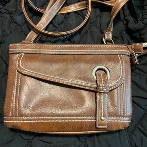 BOC Small leather crossbody bag. Great bags with lots of sections.